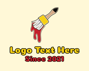 Digital Art - Art Paint Brush logo design