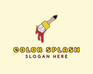 Art Paint Brush logo design