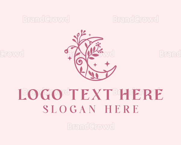 Floral Moon Garden Logo