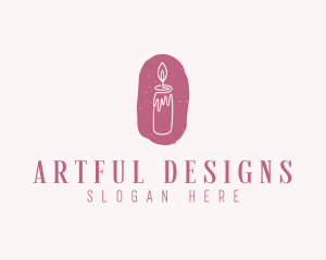 Candle Interior Designer Decor logo design