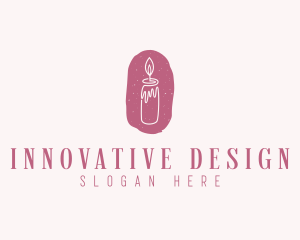 Candle Interior Designer Decor logo design