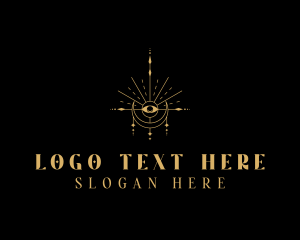 Tarot - Holistic Boho Eye logo design
