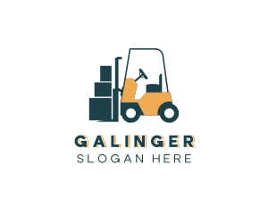 Logistics - Logistics Transport Cart logo design