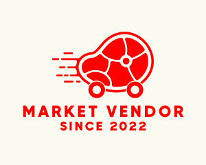 Vendor - Red Meat Delivery logo design