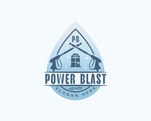 Clean Sanitation Pressure Washing	 logo design