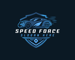 Race Car Speed logo design