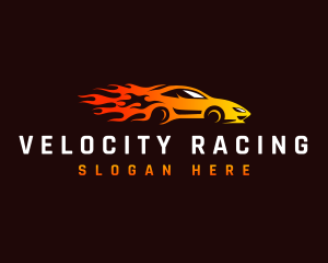 Fast Car Racing logo design