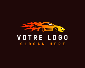 Competition - Fast Car Racing logo design