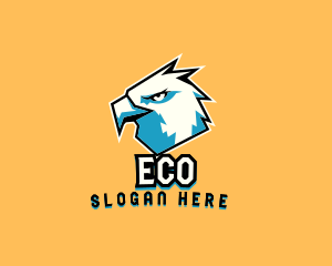Geometric Eagle Head Logo