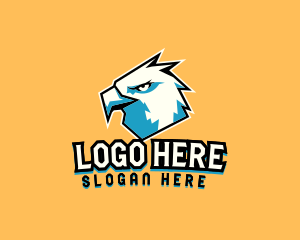 Geometric Eagle Head Logo