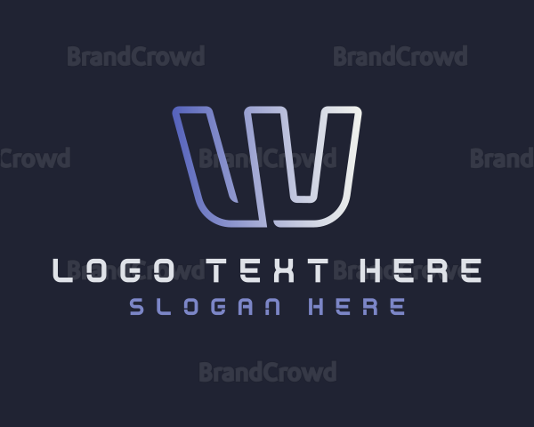 Web Developer Tech Software Logo