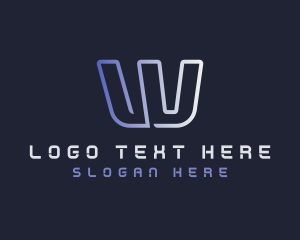 Web Developer Tech Software Logo