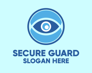 Guard Watch Eye logo design