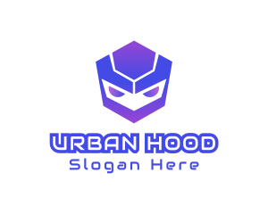 Hood - Tech Modern Ninja logo design