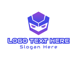 Geometric - Tech Modern Ninja logo design