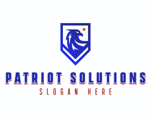 Patriot - Patriotic American Eagle logo design