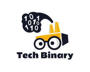 Binary Nerd Factory logo design