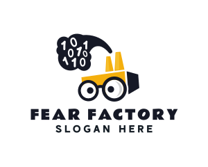 Binary Nerd Factory logo design