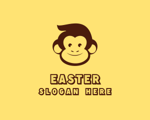 Mood - Happy Monkey Face logo design