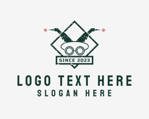 Welding Repair Torch logo design