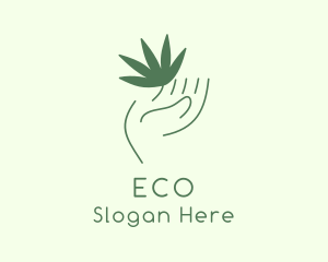 Hand Leaf Garden Logo