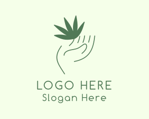 Hand Leaf Garden Logo