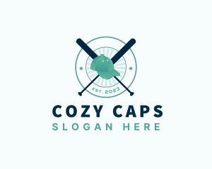 Baseball Cap Sports Wear logo design