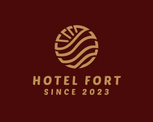 Elegant Hotel Geometric logo design