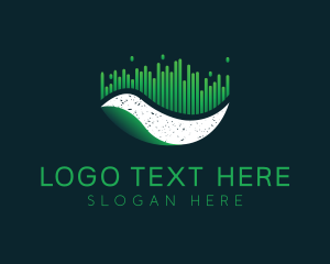 Sound - Frequency Radio Sound logo design