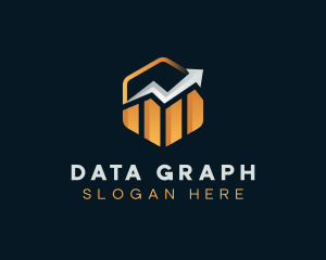 Graph Growth Investor logo design