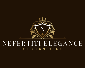 Elegant Crest Crown logo design