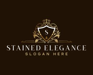 Elegant Crest Crown logo design