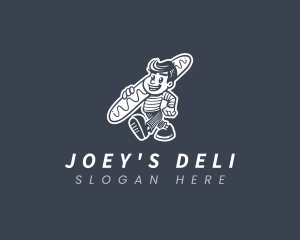 Boy Bread Maker Deli logo design