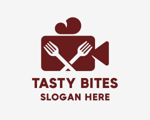 Culinary Food Vlogger  logo design