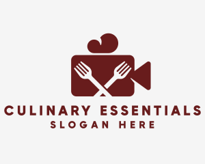 Culinary Food Vlogger  logo design