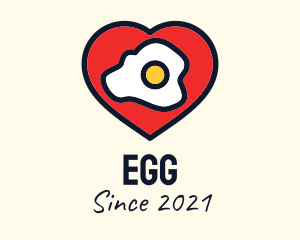 Fried Egg Lover  logo design
