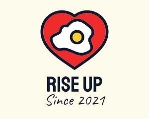 Fried Egg Lover  logo design