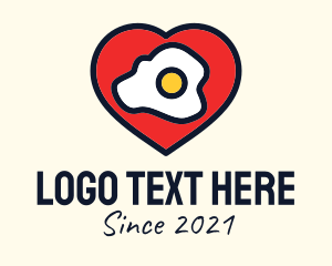 Sunny Side Up - Fried Egg Lover logo design