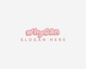 Cute Quirky Pastel Logo