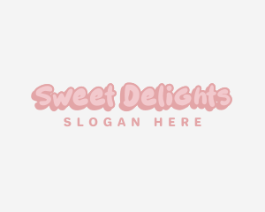 Cute Quirky Pastel logo design