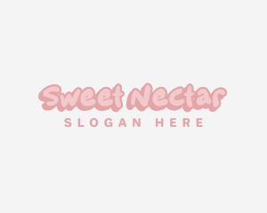 Cute Quirky Pastel logo design