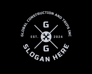 Garage - Handyman Wrench Tool logo design