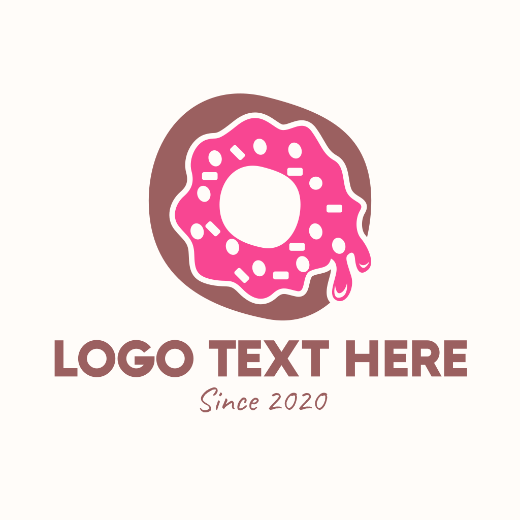 Donut Icing Doughnut Logo | BrandCrowd Logo Maker