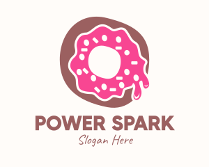 Donut Icing Doughnut Logo