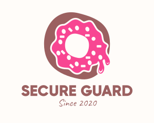 Baker - Donut Icing Doughnut logo design