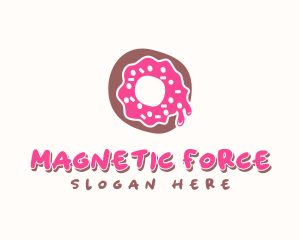 Doughnut Icing Letter O logo design