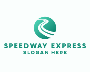 Freeway - Road International Transport logo design