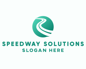 Road - Road International Transport logo design