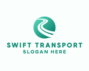 Transportation - Road International Transport logo design