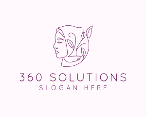 Hijab Woman Beauty  logo design